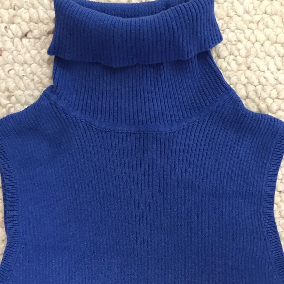 VICTORIA'S SECRET MODA SLEEVELESS RIBBED TOP 100% COTTON SZ MED NWOT - Picture 2 of 4